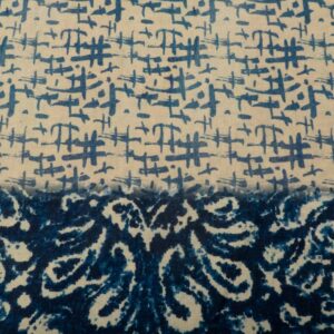 Stoff Wolle-Viskose Krepp el. Batik Rapport 143cm