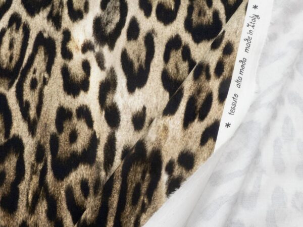 Stoff el. Baumwolljacquard LEO – Bild 2