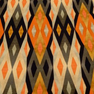 Stoff Wolljacquard el. dünn Rhomben