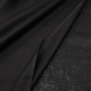 Stoff LINO soft and easy schwarz