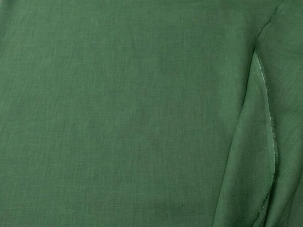 Stoff Leinen Italien Blattgrün
