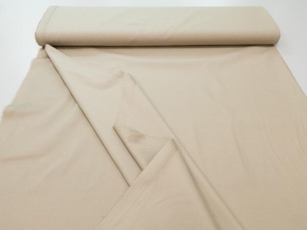 Stoff Baumwollsatin Stretch Feather Gray – Bild 2
