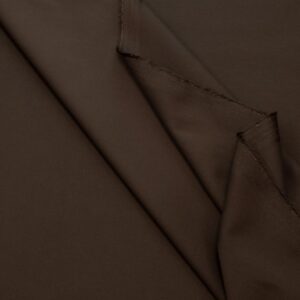 Stoff Baumwollsatin Stretch Chocolate Martini