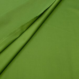 Stoff Baumwollsatin Stretch Banana Palm green