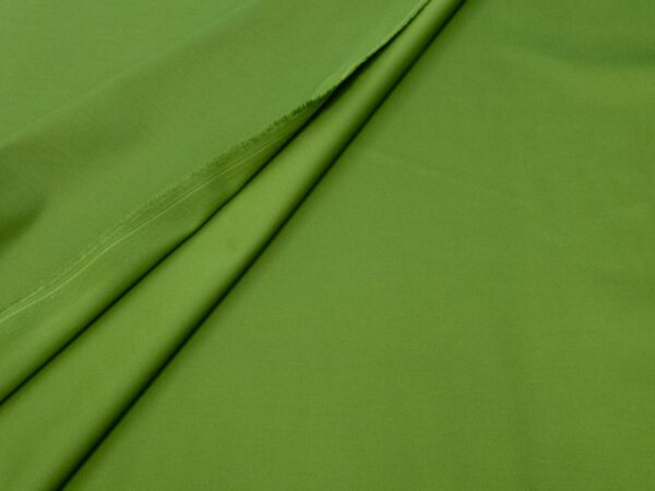 Stoff Baumwollsatin Stretch Banana Palm green