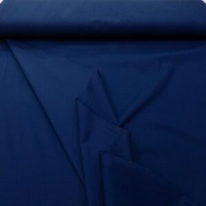 Stoff Baumwollsatin Stretch Navy peony