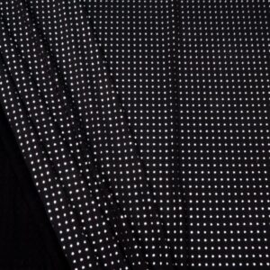 Stoff Jersey Silberpunkte