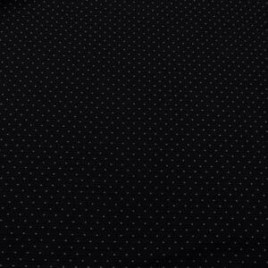 Stoff Vi Jacquardjersey schwarz Streifen & Punkte