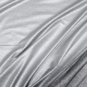 Stoff Vi/ea/Lurex silber