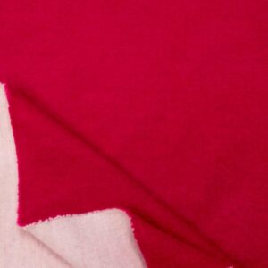 Stoff Angora Strick Doubleface pink-rosa
