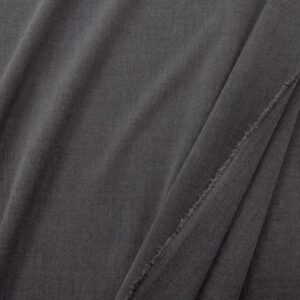Stoff Gabardine easy care grau meliert