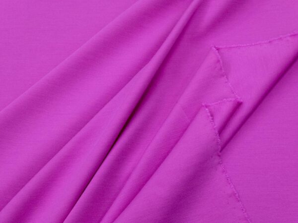 Stoff Viskoseromanit Sommerqualität magenta hell – Bild 2