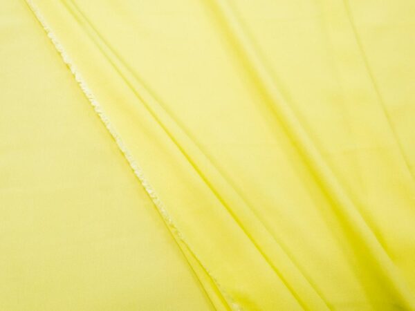 Stoff Viskosekrepp Canary Yellow
