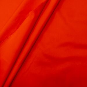 Stoff el. Twill uni cherry Tomato
