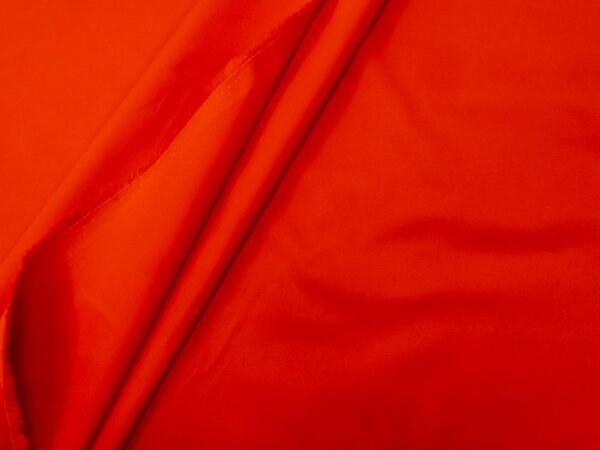Stoff el. Twill uni cherry Tomato