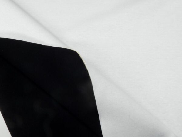 Stoff Vijersey Doubleface neopren schwarz-weiss – Bild 2