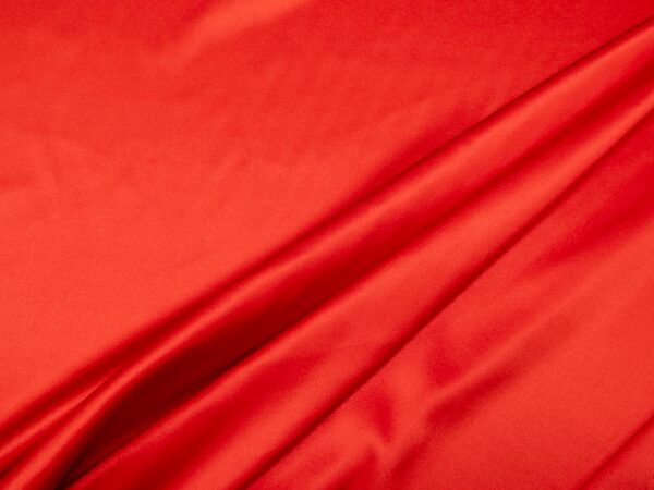 Stoff Seidensatin el. Rot