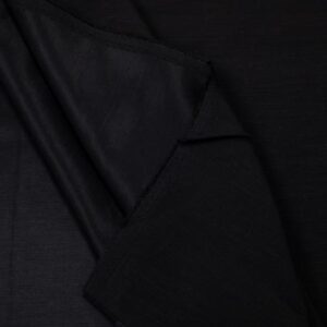 Stoff ViskoseRayonLeinen schwarz