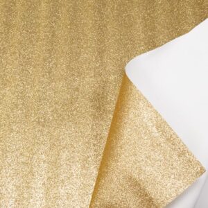 Stoff Glitzer 50x70cm gold