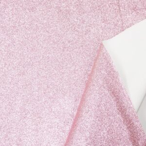 Stoff Glitzer 50x70cm rosa