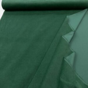 Stoff Feincord Stretch tannengrün