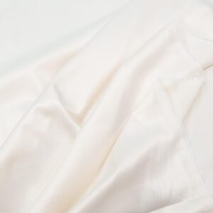 Stoff Satin Stretch 300 BW perlmutt