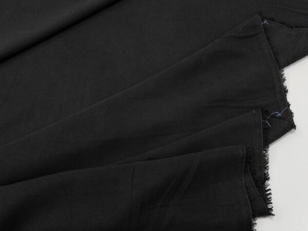 Stoff  TENCEL  Lyocell uni schwarz