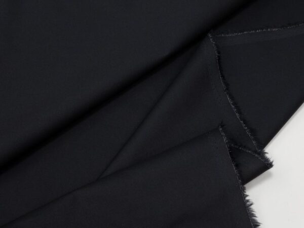 Stoff Baumwolle-Popeline Stretch schwarz
