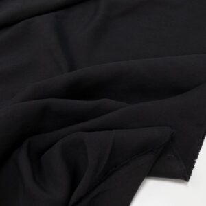 Stoff Modal uni schwarz