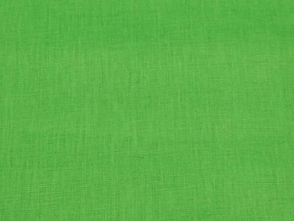 Stoff vorgewaschenes Leinen uni Classic green