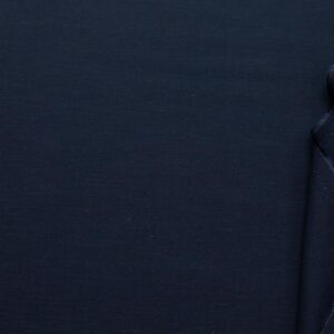 Stoff Viskose Leinen uni dunkelblau