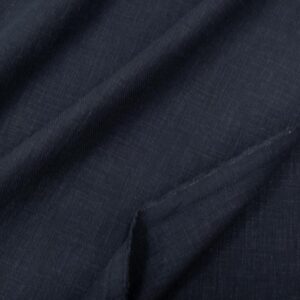 Stoff Ramie Twill stonewashed Gray Pinstripe