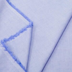 Stoff Oxford Baumwolle organic lila-weiss