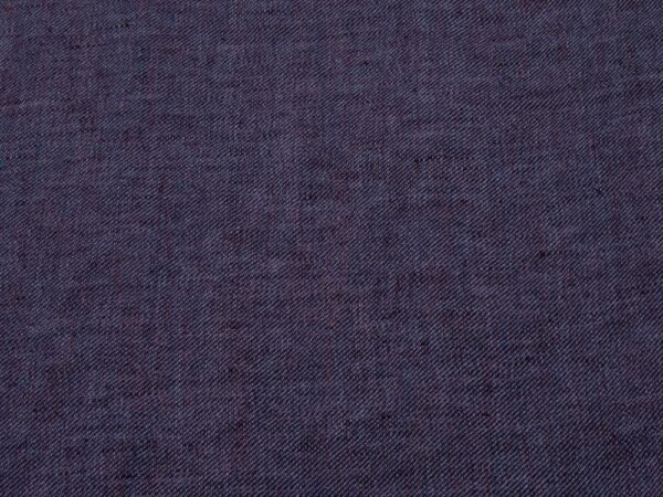 Stoff ital. Leinen Köper "cross dye" petrol-bordeaux