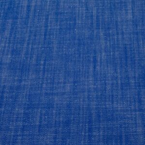 Stoff Baumwolle Denim Blue Quartz meliert