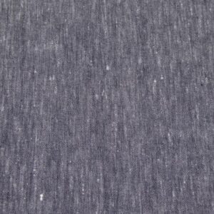Stoff Leinen-Lyocell Stretch meliert dunkelblau