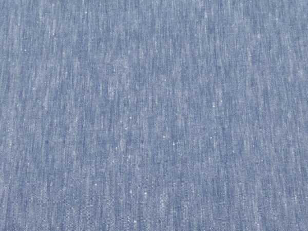 Stoff Leinen-Lyocell Stretch meliert marine