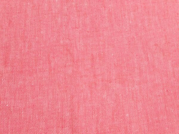 Stoff Hanf-Leinen Camelia Rose meliert