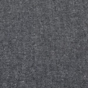 Stoff Wolle-Baumwolle Jeansoptik meliert grau-weiss