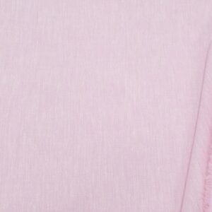 Stoff Leinen-Baumwolle rosa meliert