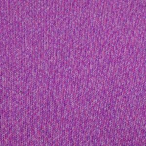Stoff Strick extrafeine Merino Wolle melange pink-lila