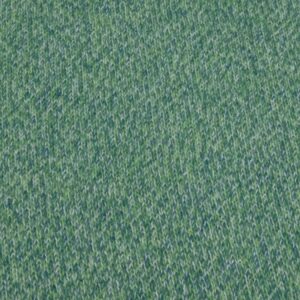 Stoff Strick extrafeine Merino Wolle melange grün-grau