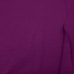 Stoff Merino -Strick extrafein Interlock Purple Wine