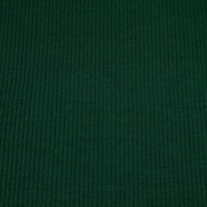 Stoff Bündchen Merino Wolle flaschengrün