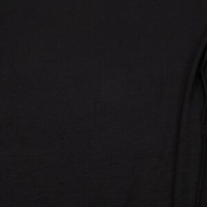 Stoff Bamboo Jersey uni schwarz
