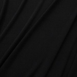 Stoff Interlock spezial Viskose schwarz