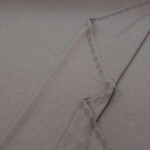 Stoff Milchprotein-Baumwoll-Jersey graubraun