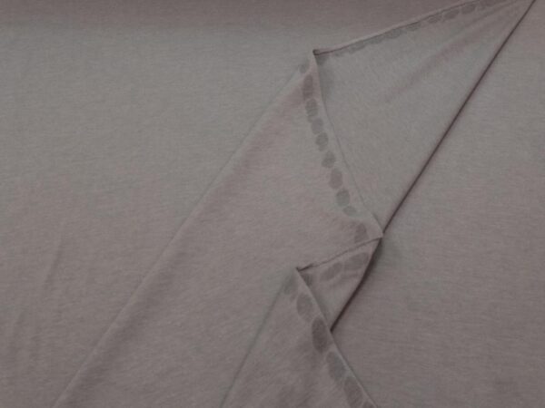 Stoff Milchprotein-Baumwoll-Jersey graubraun