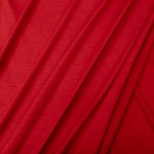 Stoff Merino Jersey tomatengrün