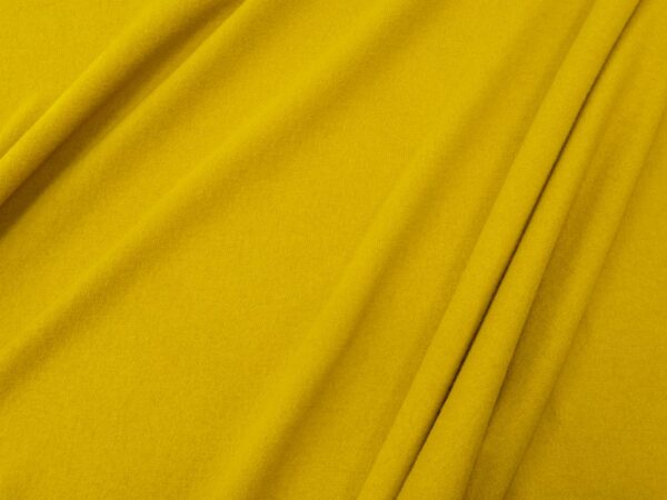 Stoff Merino Wolle - Kaschmir touch Lemon Curry